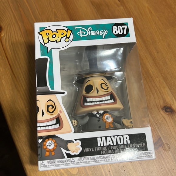 Mayor Funko Pop 807 Disney Nightmare Before Christmas - Picture 4 of 4